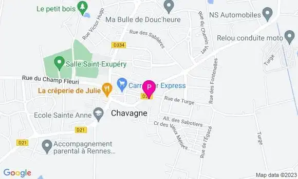 Localisation Sophie Marquet