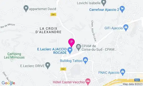 Localisation Jeremy Aoudia