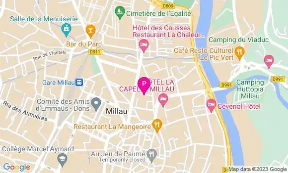Localisation Marie Capelle