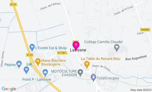 Localisation Moira Lamure