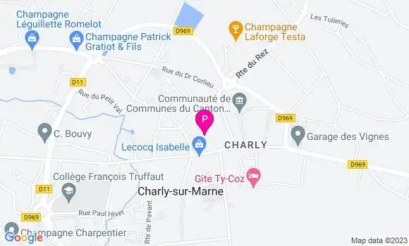 Localisation Agnes Lacroix Chaintron