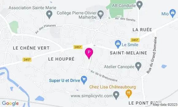 Localisation Caroline Jaunatre