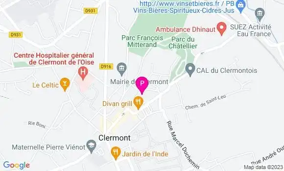 Localisation Clemence Poulain Bonnet