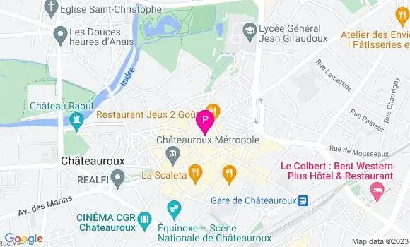 Localisation Justine Perrel