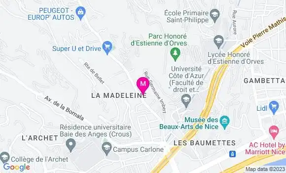 Localisation Anthony Raveau