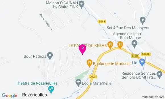 Localisation Jasmine Regnier