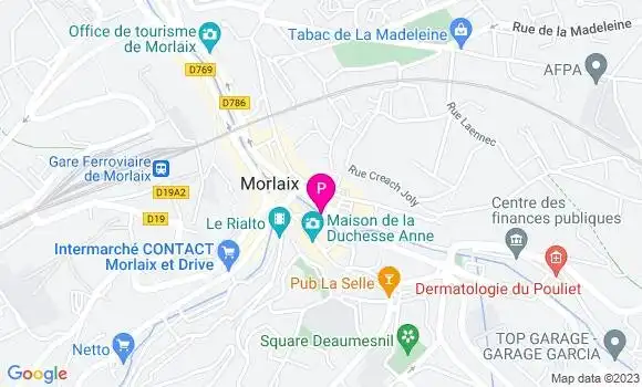Localisation Juliette Corre