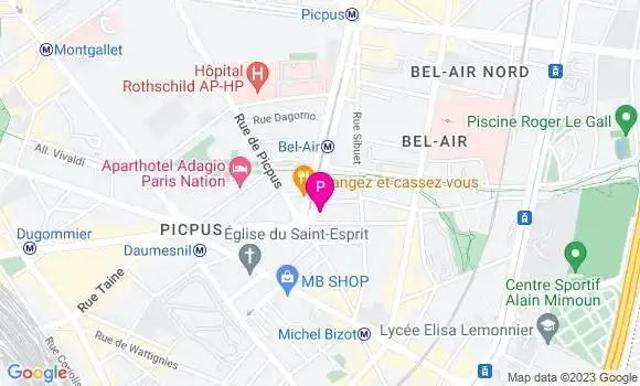 Localisation Eric Leitao