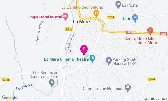 Localisation Laurine Petit