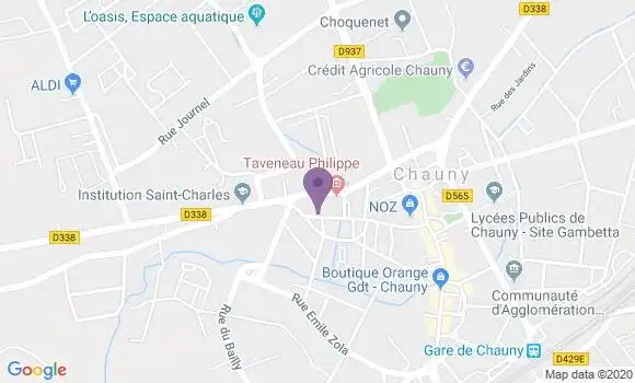 Localisation Philippe Hurier