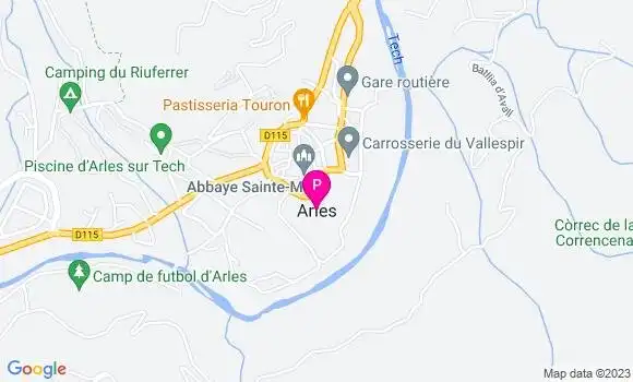 Localisation Caroline Favier