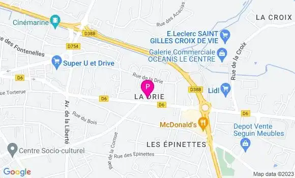 Localisation Victorine Perray