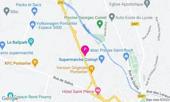 Localisation Mathilde Fulminet