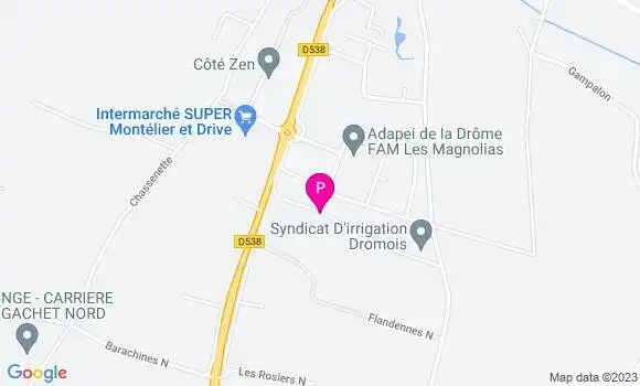 Localisation Amelie Leneez