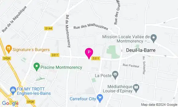 Localisation Pauline Msika