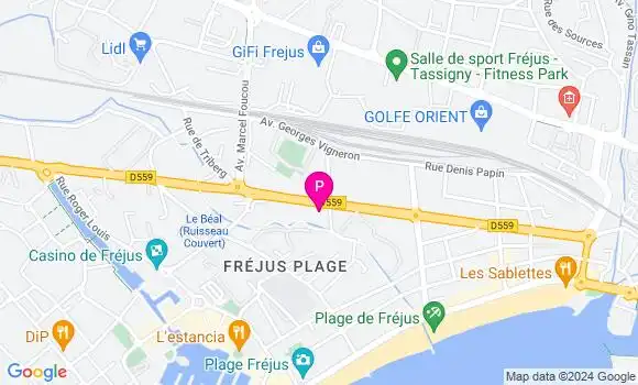 Localisation Nadine Gaudin