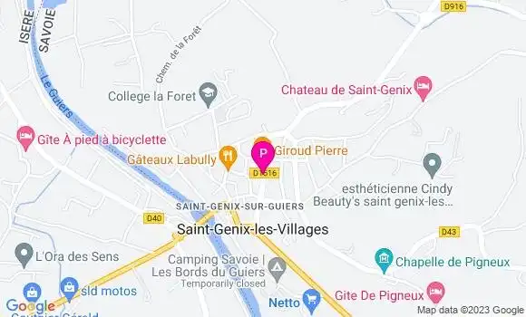 Localisation Oriane Forest