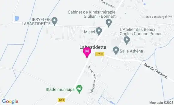 Localisation Leslie Rousseau