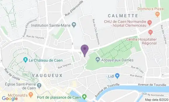 Localisation Guylaine Mazur