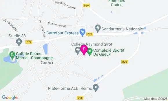 Localisation Adrien Burgain