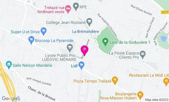 Localisation Maud Brissaud