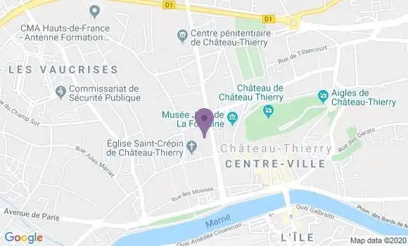 Localisation Julie Le Rhun
