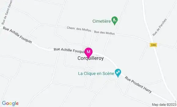 Localisation Aurore Coulon