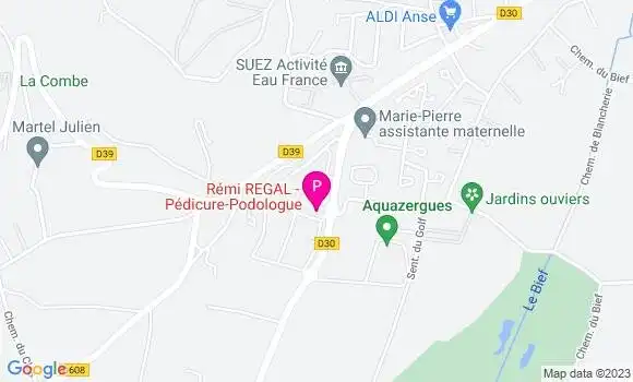 Localisation Remi Regal