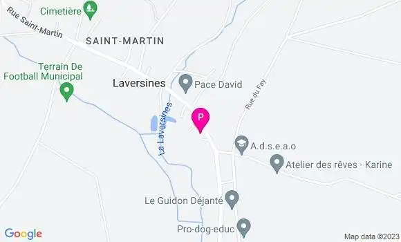 Localisation Emilie Autin