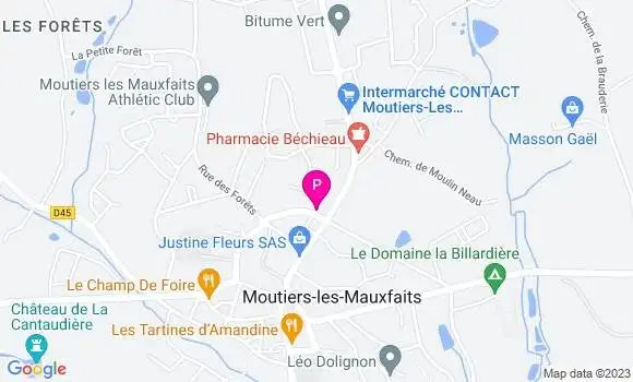 Localisation Lisa Malherbe
