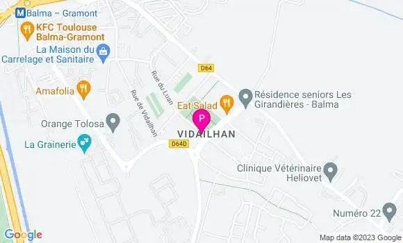 Localisation Pauline Fontorbes