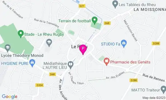 Localisation Charlene Salmon