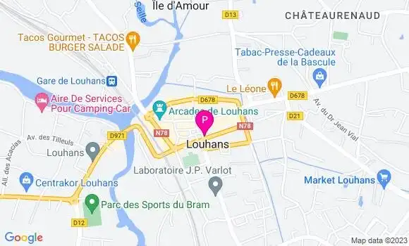 Localisation Laure Seignez