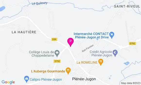 Localisation Camille Cayrou