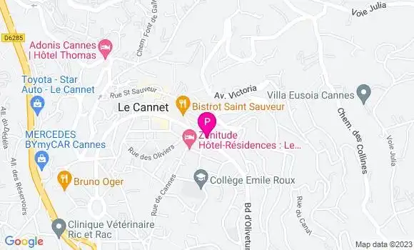 Localisation Jean Vianney Du Teil