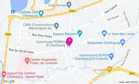 Localisation Cloé Moucel