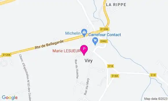 Localisation Marie Lesueur