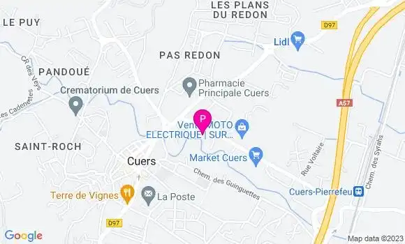 Localisation Elian Dejean