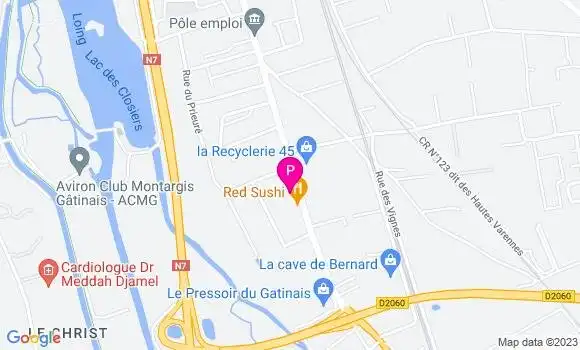 Localisation Claire Labbe