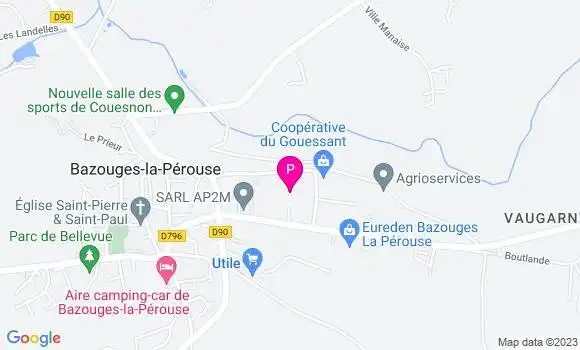 Localisation Amandine Hardy