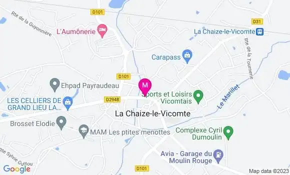 Localisation Julie Soulard