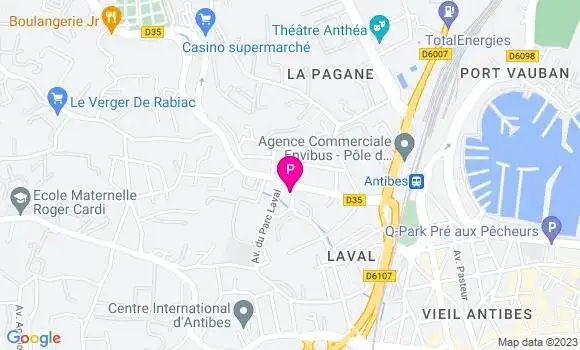 Localisation Anne Dubernais Coly