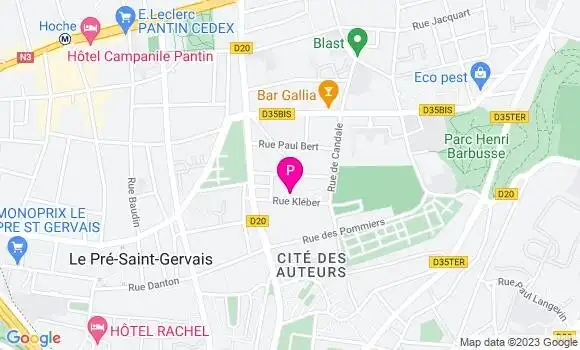 Localisation Sylvie Bruere