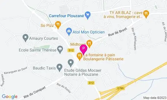 Localisation Jordane Dreves