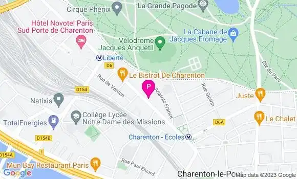 Localisation Amandine Comptour