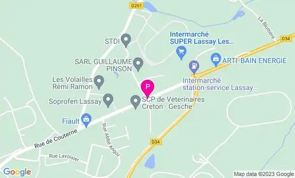 Localisation Muriel Echardour Gillet