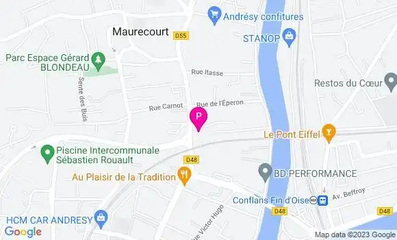 Localisation Marie Duban