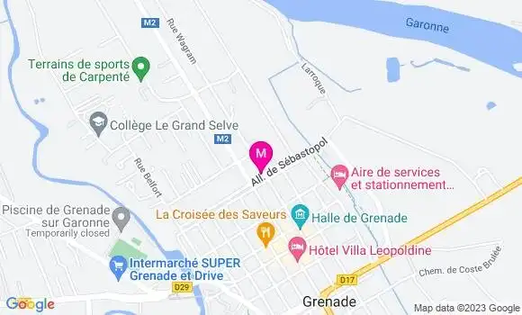 Localisation Anne Bourbon