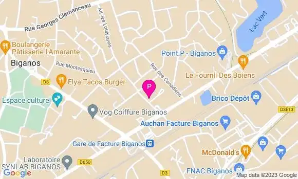 Localisation Anne Goursolle