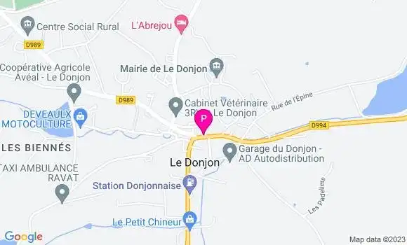 Localisation Prescilla Branlard